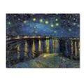 Trademark Fine Art Vincent Van Gogh 'The Starry Night II' Canvas Art, 18x24 BL0383-C1824GG